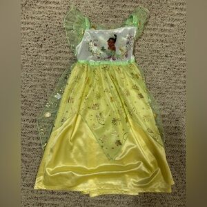 Disney Princess Tiana Green and Yellow Costume